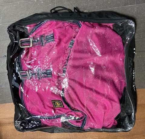BR Clearance - BR Passion Fly Rug with Lycra and Attached Hood - Very Berry 205cm/81" - Limited Edition