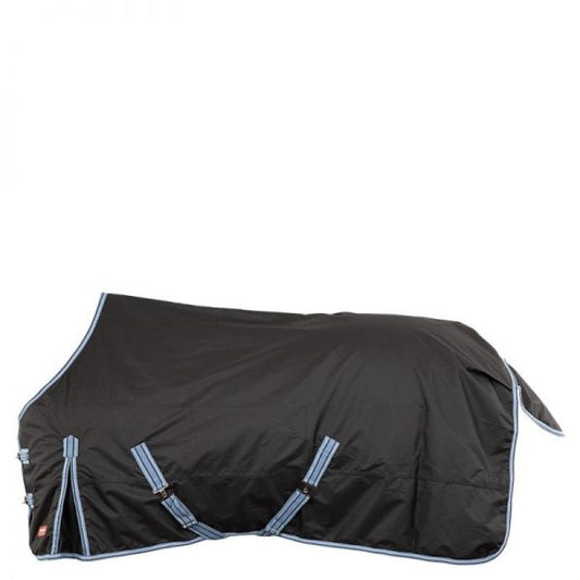 BR Premiere Rain Sheet - Phantom (Black with Blue straps) 195cm/77" - Limited Edition