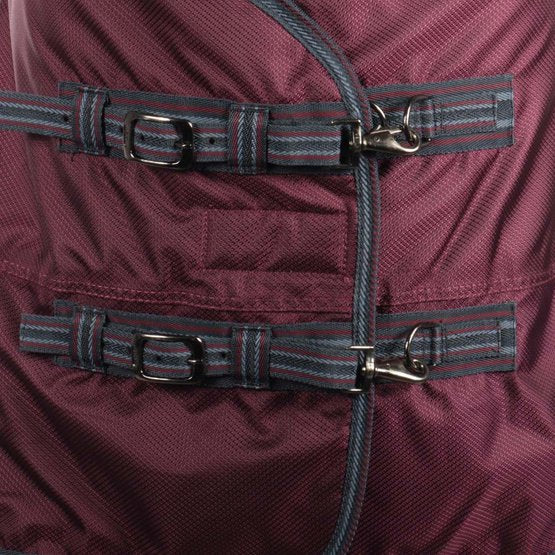 BR Thermo Layer Turnout 1200D 50g with Neck - Mauve Wine 205cm/81" - Limited Edition
