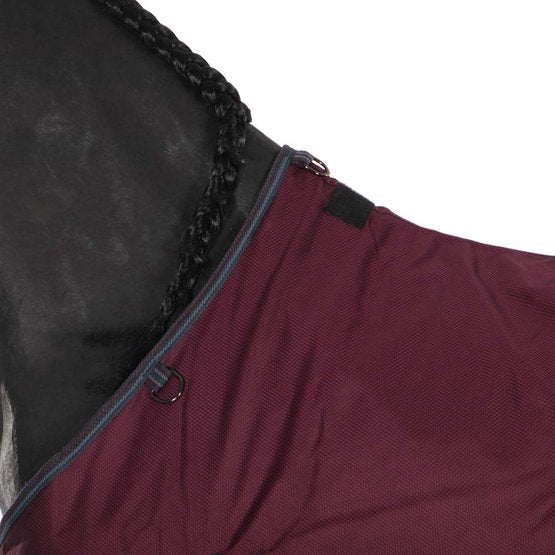 BR Thermo Layer Turnout 1200D 50g with Neck - Mauve Wine 205cm/81" - Limited Edition