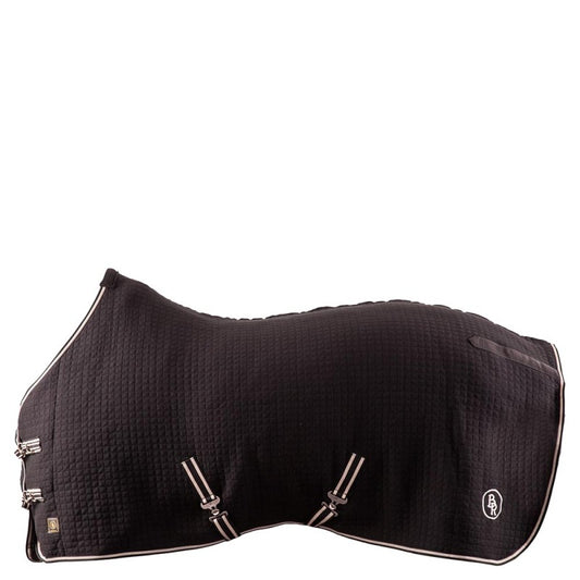 BR Clearance - BR Equestrian Sweat Rug Classic Breezer - Black 215cm/84"