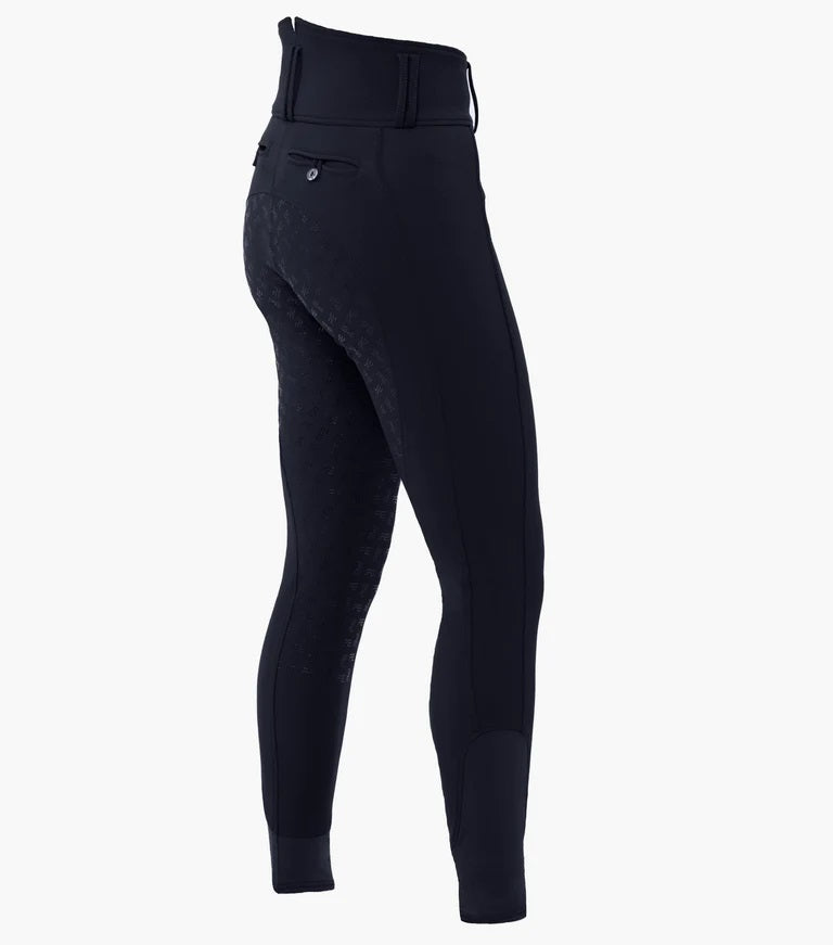 Premier Equine UK Coco II Ladies Gel Full Seat Riding Breeches Navy