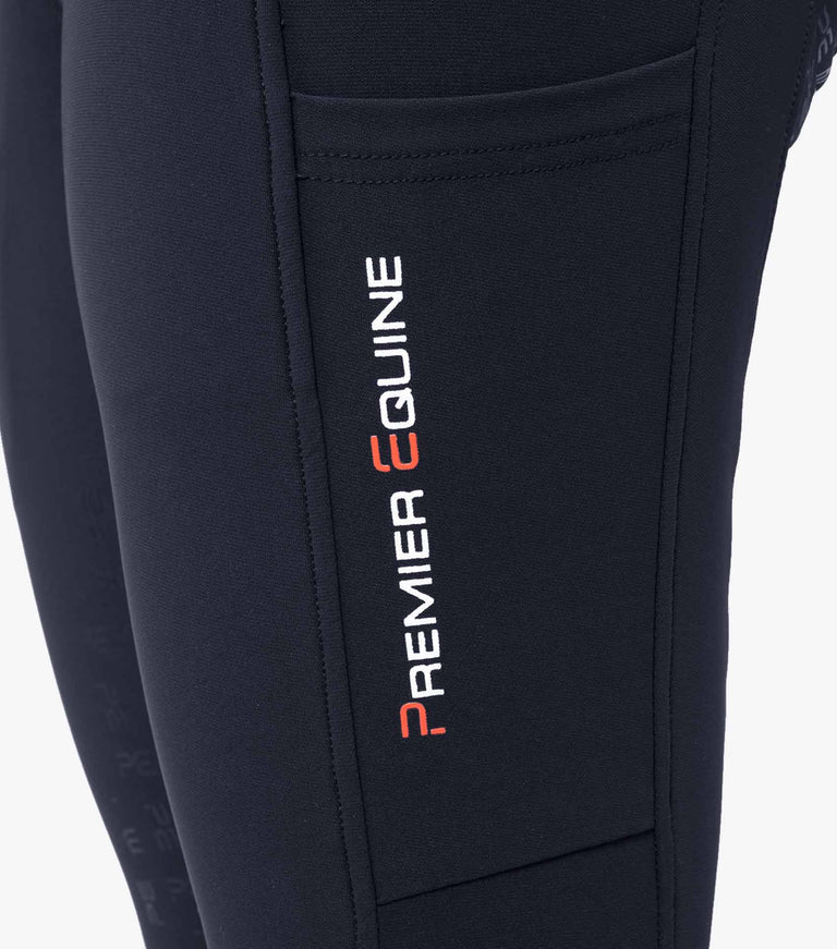 Premier Equine UK Coco II Ladies Gel Full Seat Riding Breeches Navy