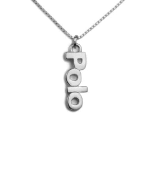 Designs by Loriece - Polo Text Horse Necklace