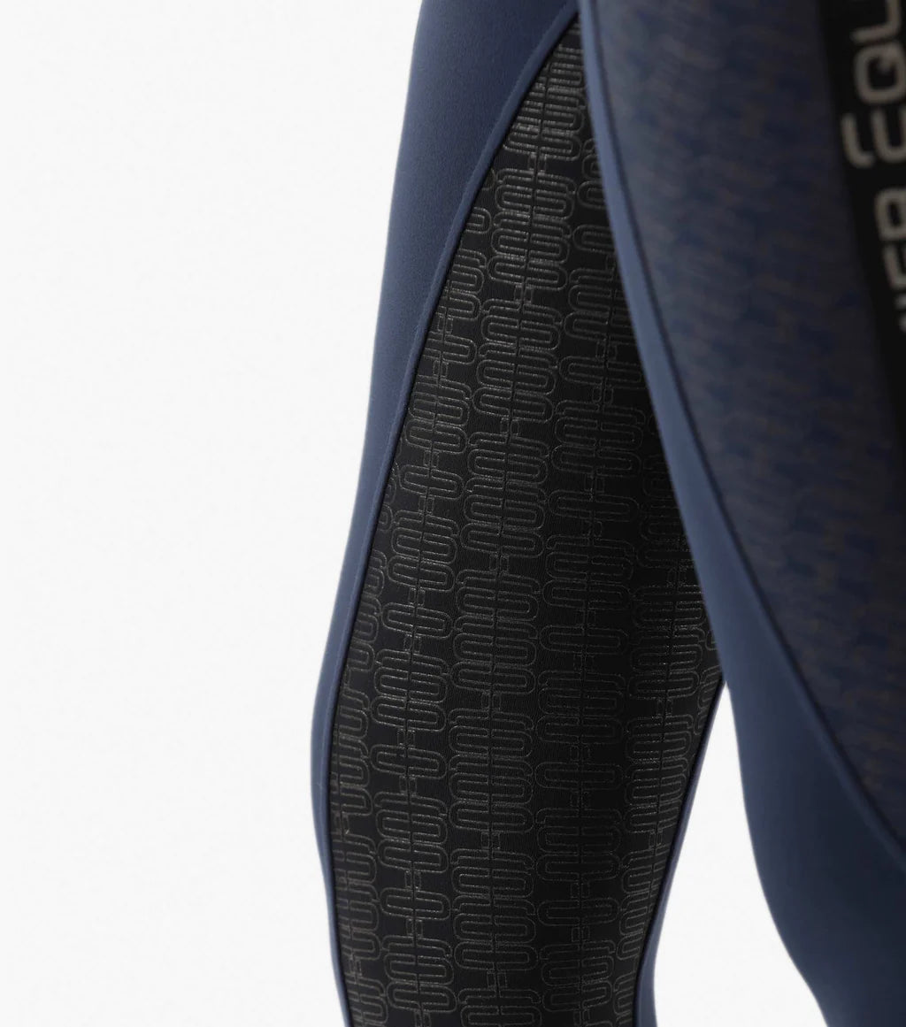 Premier Equine UK Ronia Gel Pull-On Riding Tights Navy