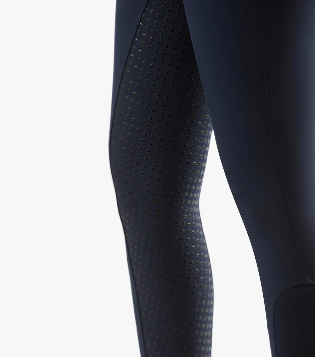 Premier Equine UK Milliania Ladies Full Seat Gel Riding Breeches Navy