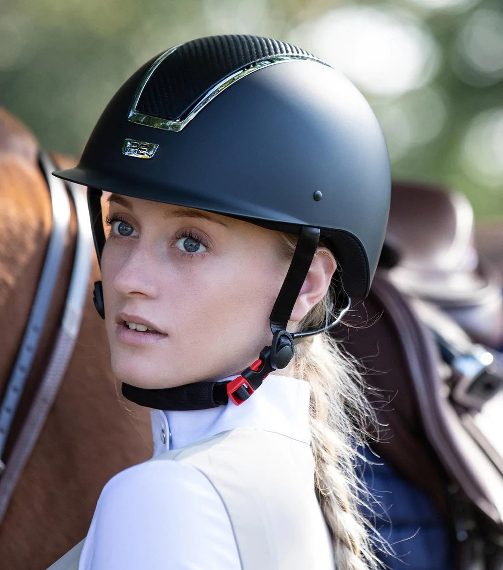 Premier Equine UK Centauri Riding Helmet Navy