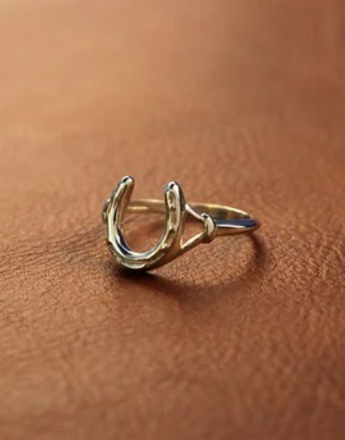 Designs by Loriece - Horseshoe Ring - Size 6.5