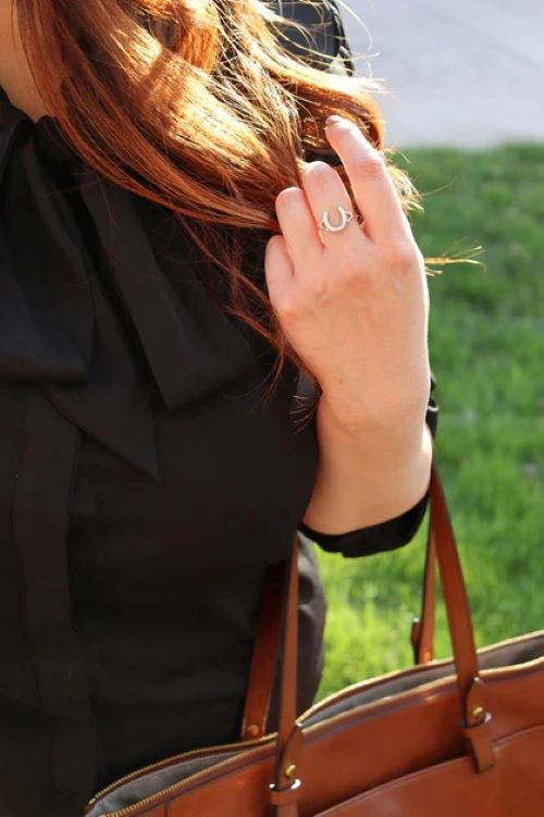 Designs by Loriece - Horseshoe Ring - Size 6.5