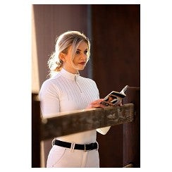 BR Clearance - BR Competition Pullover Britney Ladies - Snow White - Limited Edition