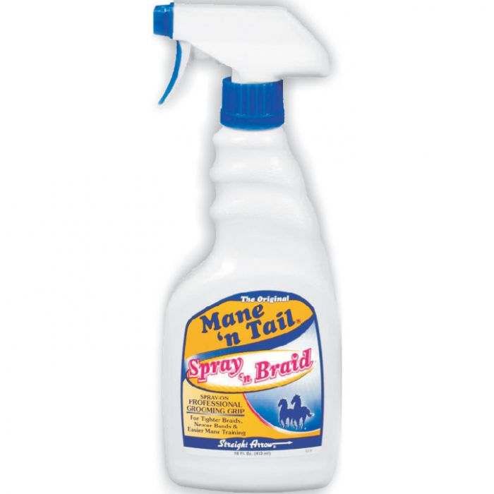 Straight Arrow Mane N Tail Spray N Braid -473ml (16oz)