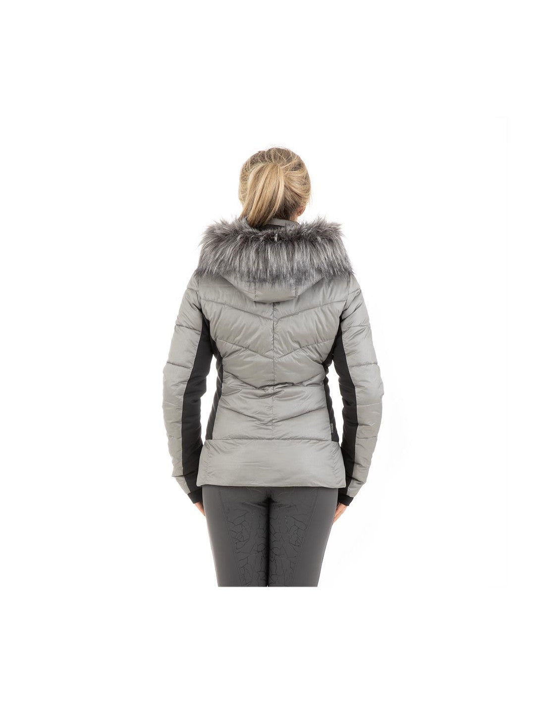 BR Clearance - ANKY Quilted Jacket ATC212005 Silver/Black Limited Edition (Small/Medium)