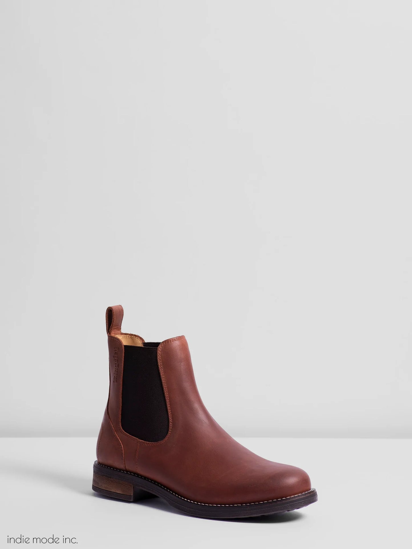 Kingsley Amsterdam Boot 41 Gaucho Chestnut/Black Elastic