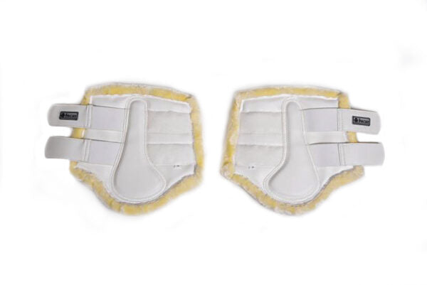 Bucas Brushing Boots White Large