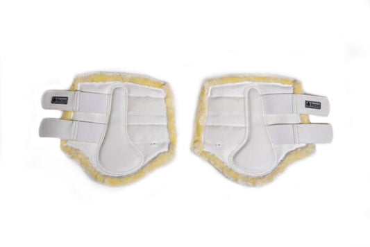 Bucas Brushing Boots White Large