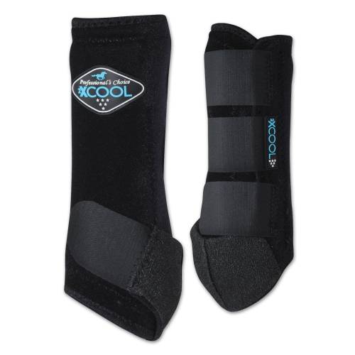 Professional's Choice 2XCool Sports Medicine Boot - Front - Medium or Large - Black