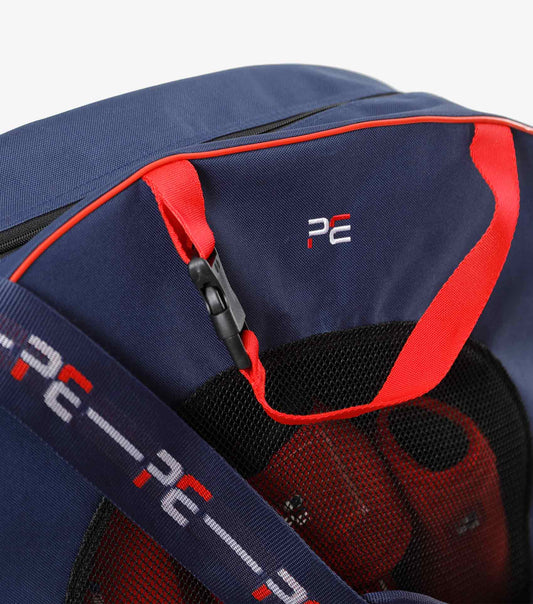 Premier Equine UK Carry Bag - Navy/Red