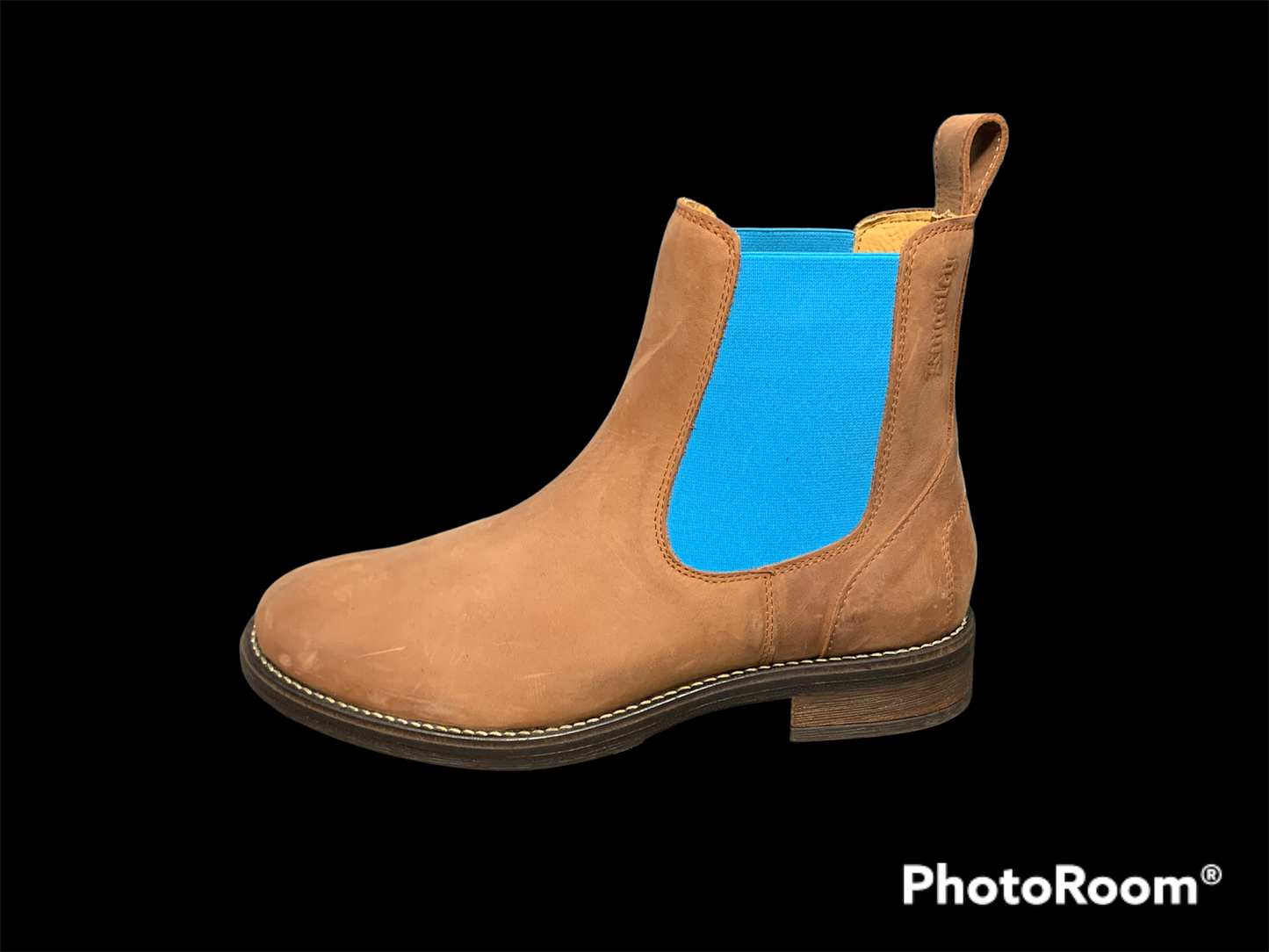 Kingsley Amsterdam Boot 39 Gaucho Chestnut/Royal Blue Elastic