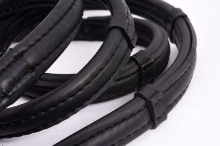 ThinLine English Reins with or without Stops - Black