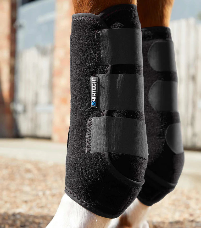 Premier Equine UK Air-Tech Sports Medicine Boots - Black