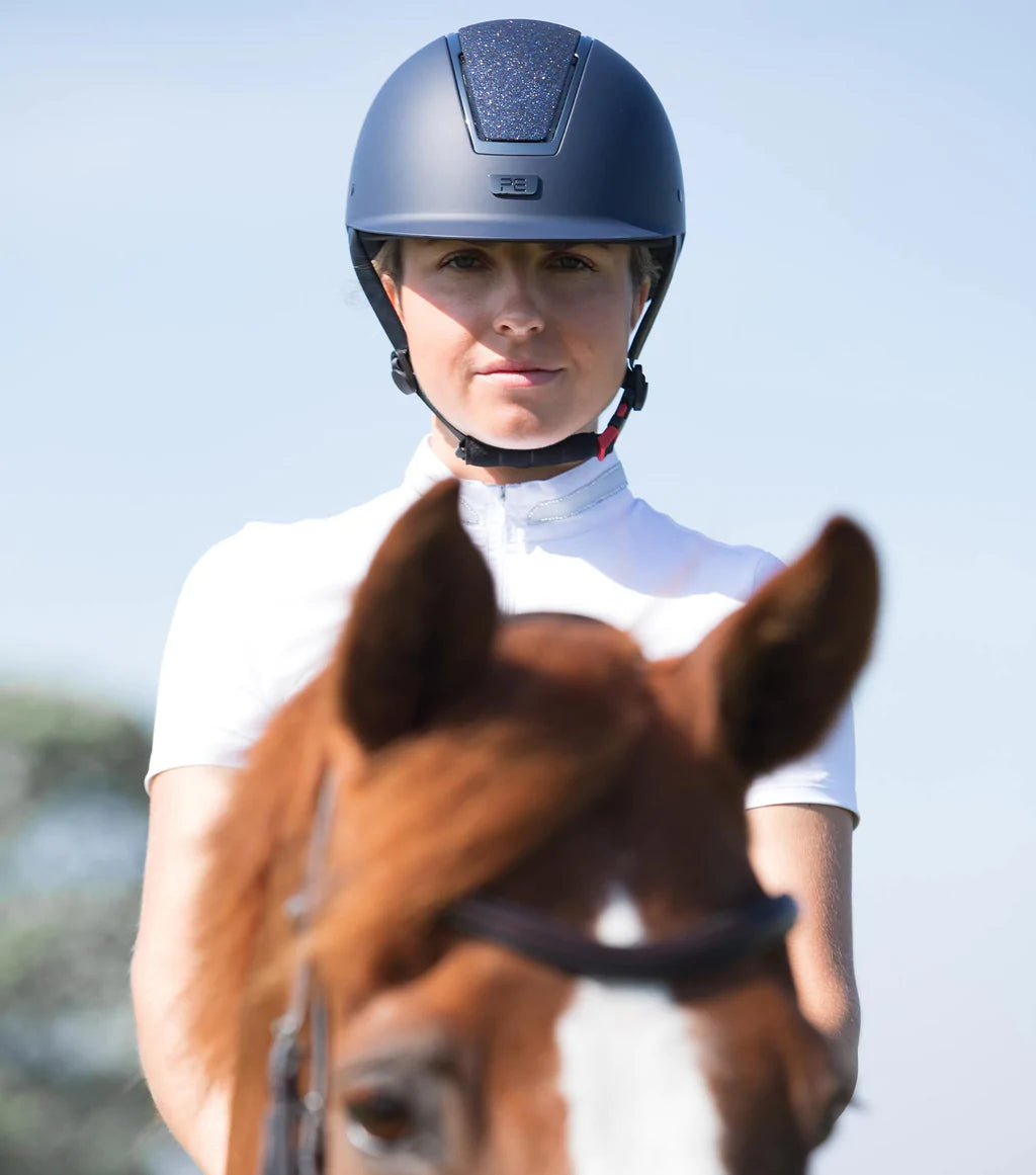 Premier Equine UK Odyssey Horse Riding Helmet Navy