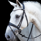 Stübben SWITCH BRIDLE – (Switches from Snaffle to Double!) MAGICTACK - Full Size Black