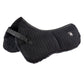 Werner Christ Sheepskin Half Pad Ultra XH WB - High Wither - Double Shim Pocket (spine free) Black/Anthracite
