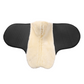 Werner Christ Champ Sheepskin Saddle Pad (for Premium Plus Sheepskin Bareback Pad High Whither Model) Black/Natural WB