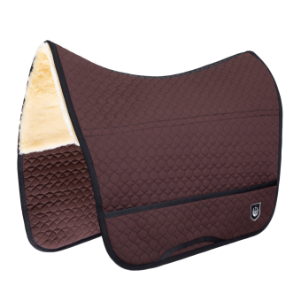 Werner Christ Champ Sheepskin Saddle Pad (for Iberica Plus Sheepskin Bareback Pad) Brown/Natural - Full