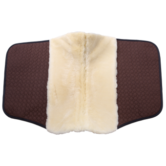 Werner Christ Champ Sheepskin Saddle Pad (for Iberica Plus Sheepskin Bareback Pad) Brown/Natural - Full