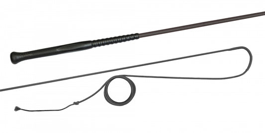 Fleck Lunge Whip with ERGO Grip Black (180cm or 200cm)