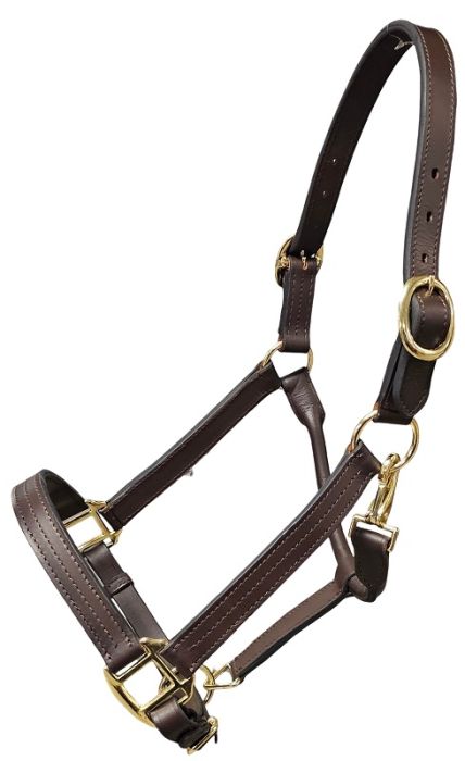 Griffith Leather Halter Brown Full or Cob