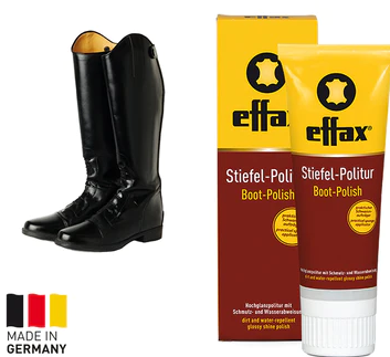 Effax Black Boot Polish - 75 mL