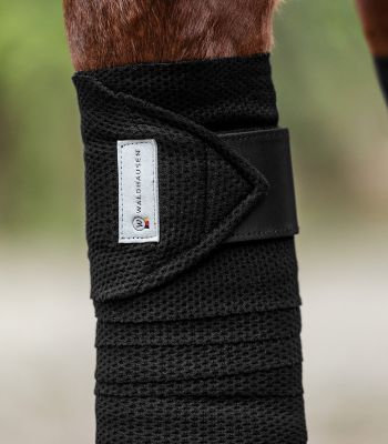 Waldhausen Breathe Bandages - Set of 4 - Black - Sale Reg $80.00