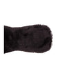 BR Clearance - BR Girth Dressage Sheepskin - Black/Black 60cm reg $185.00