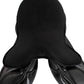 BR Clearance - Acavallo Soft Gel Dressage Seat Saver Dri-Lex Round by BR - Black - Medium Reg. $249