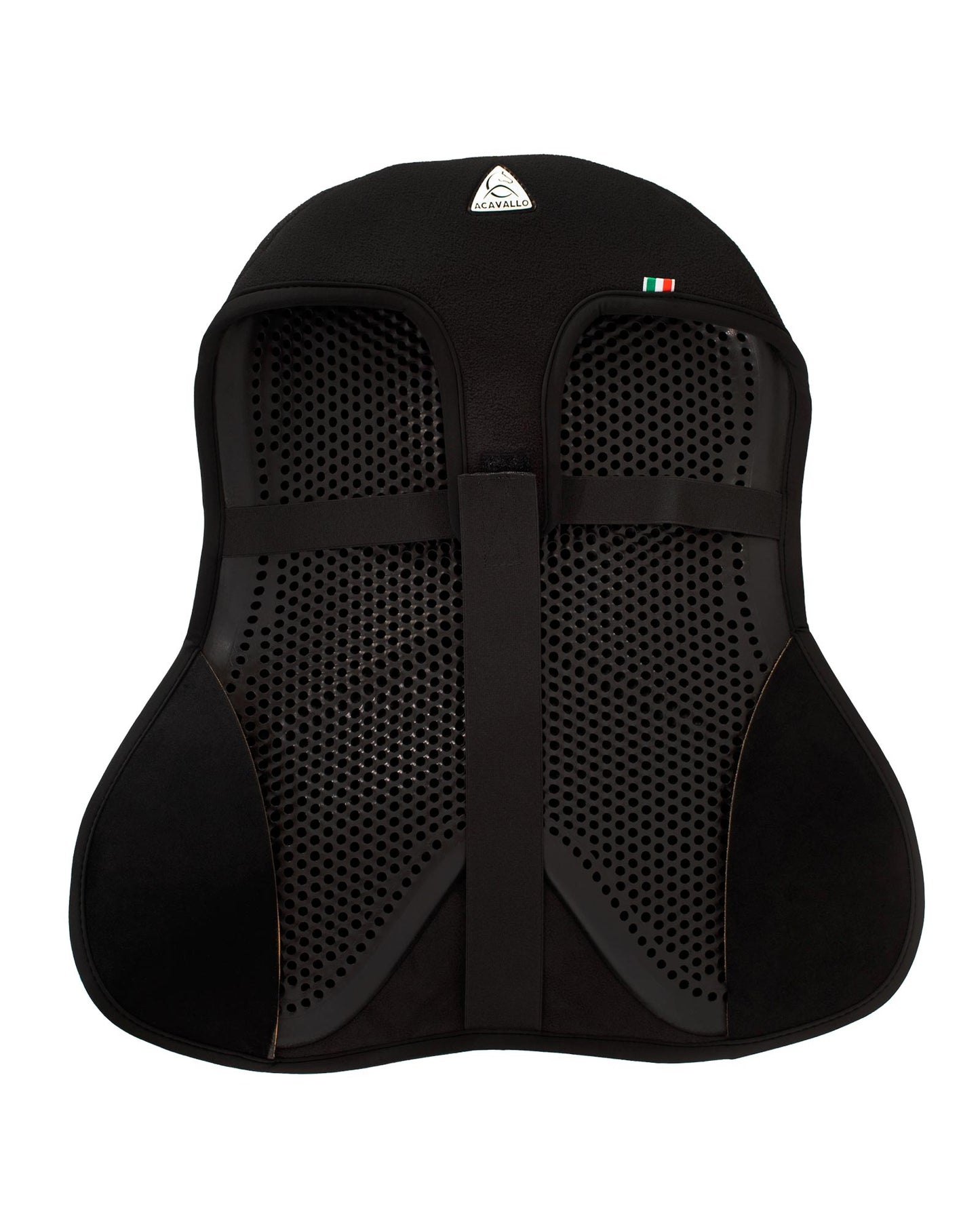 BR Clearance - Acavallo Soft Gel Dressage Seat Saver Dri-Lex Round by BR - Black - Medium Reg. $249