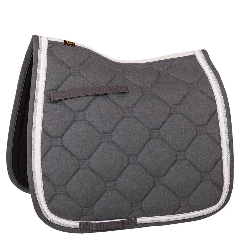 BR Clearance - BR Saddle Pad Airflow Sublime Dressage Grey -Full - Reg. $90