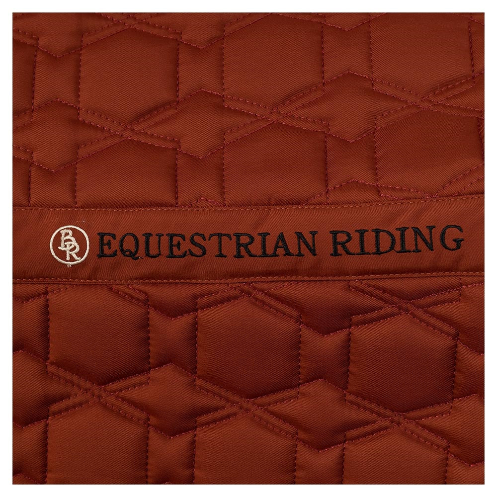 BR Eevolv Dressage Saddle Pad - Fenne -  Roasted Russet - Full