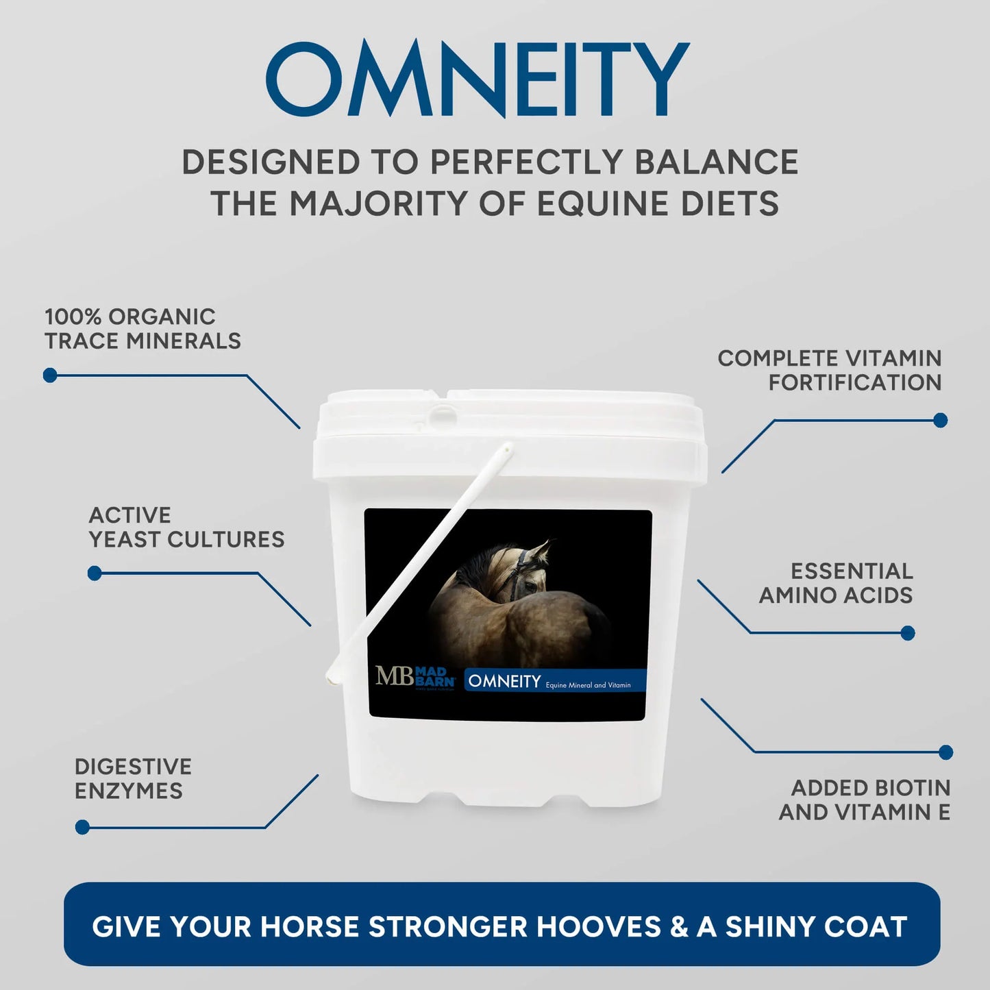 Mad Barn Omneity® – Premix (Powder Format) - 5kg (41 servings)