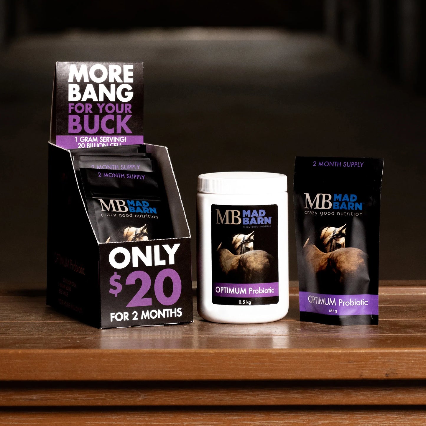 Optimum Probiotic - 60g Foil Pouch