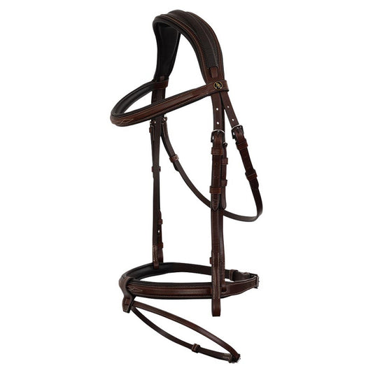 BR Bridle - Berrington -Oak/Silver - Full