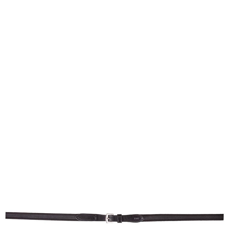 BR Premiere non-slip web reins - Black - Pony