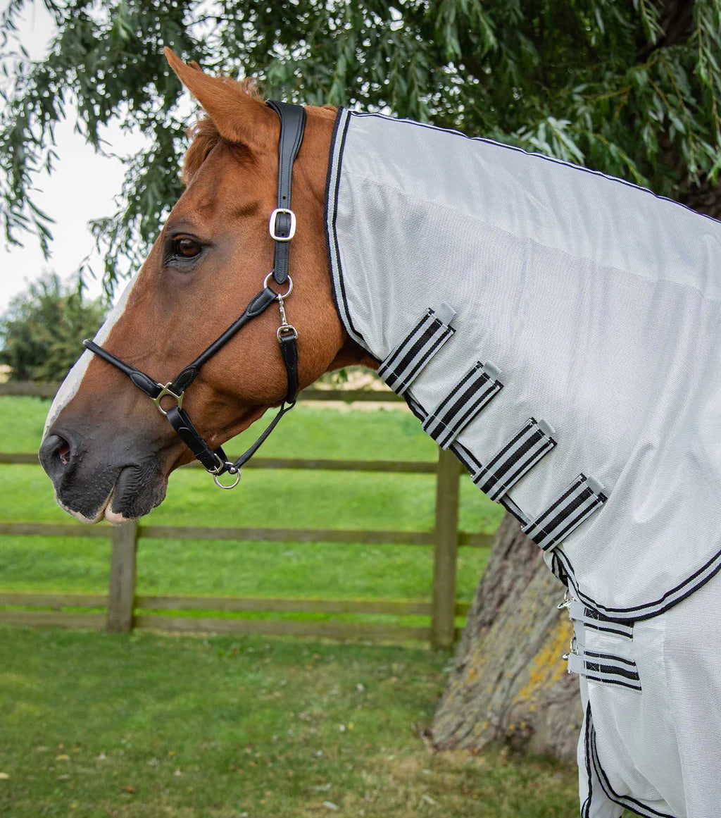 Premier Equine UK Fly Lite Bug Rug - Silver