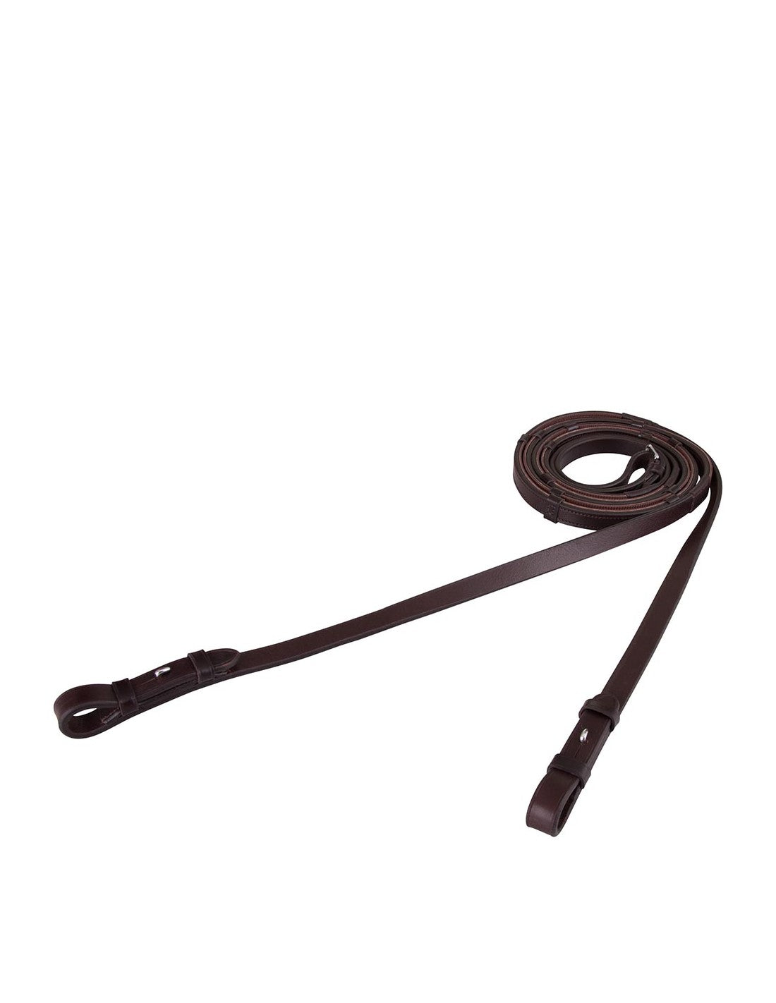 BR Clearance - BR Leather Grip Reins - Brown - Full