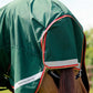 Premier Equine UK Buster 0g Turnout Rug with Classic Neck Cover Green