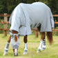 Premier Equine UK Bug Buster Fly Rug with Belly Flap -  Silver