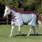 Premier Equine UK Buster Stay-Dry Mesh Air Fly Rug with Surcingles Wine 6’9”/81”