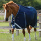 Premier Equine UK Buster Zero gram Original Turnout Rug/Rain Sheet Navy 6’6”/78”