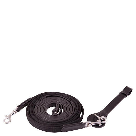 BR Clearance - BR Premiere Web Draw Rein - Black - Full REG $65